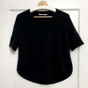 J brand Angora Short Sleeve Sweater